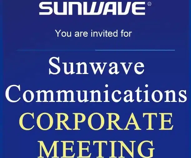 Sunwave Communications Partner Online Webinar is Coming!